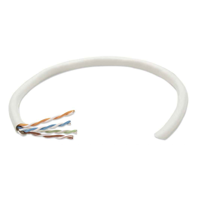 Intellinet BOBINA CABLE UTP DE RED CAT5E CCA ROLLO 305M SOLIDA GRIS, PyME