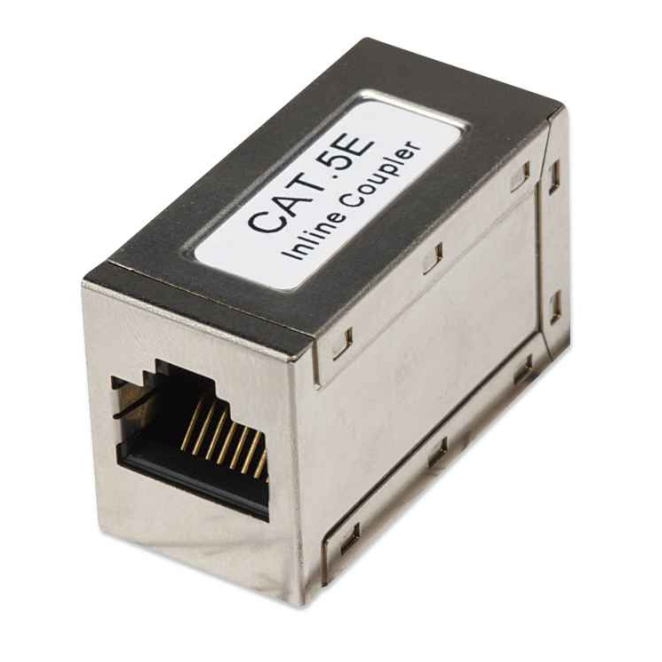Intellinet COPLE RJ45-RJ45 CAT5E MODULAR METALICO UTP FTP