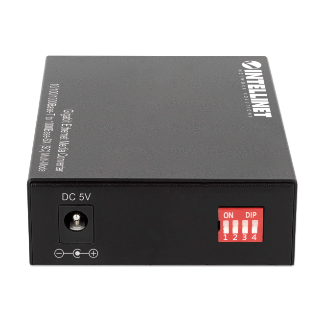 Intellinet 508544 convertidor de medio 850 nm Multimodo - indicadores LED