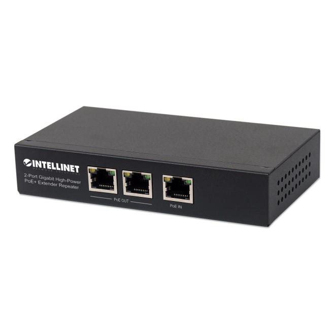Intellinet 561266 switch No administrado Gigabit Ethernet (10/100/1000) Energía sobre Ethernet (PoE) Negro