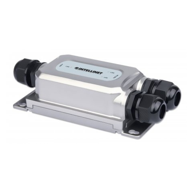 Intellinet 561648 ampliador de red Repetidor de red Gris