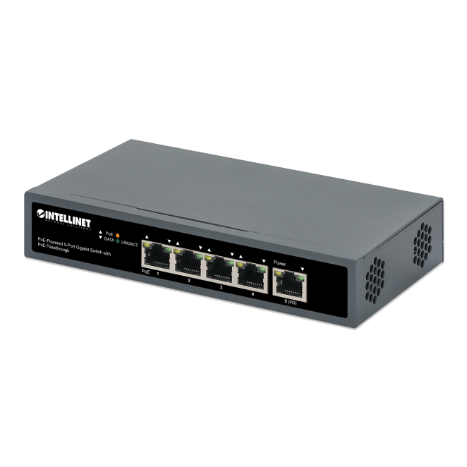 Intellinet 561808 switch Gigabit Ethernet (10/100/1000) Energía sobre Ethernet (PoE)