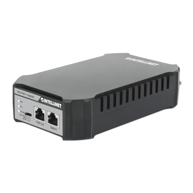 Intellinet 561945 adaptador e inyector de PoE 10 Gigabit Ethernet, Gigabit Ethernet