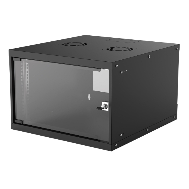 Intellinet 714785 armario rack 6U Bastidor de pared Negro