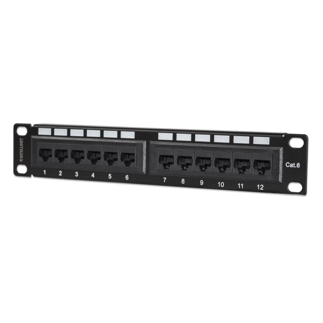 Intellinet 720748 panel de parcheo 1U
