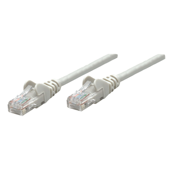 Intellinet Cat6, UTP, 0.25m cable de red Gris 0,25 m U/UTP (UTP)
