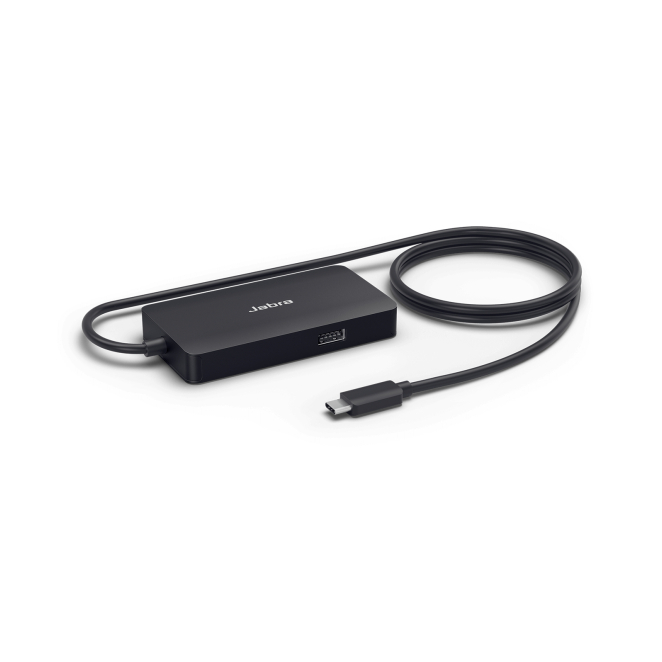Jabra 14207-58 hub de interfaz USB 3.2 Gen 1 (3.1 Gen 1) Type-C Negro