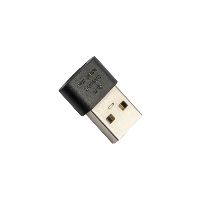 Jabra 14208-38 cambiador de género para cable USB C USB A Negro