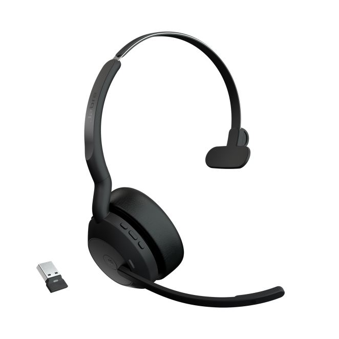 Jabra Evolve2 55 Auriculares Inalámbrico Diadema Oficina/Centro de llamadas Bluetooth Negro