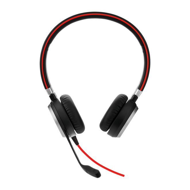 Jabra Evolve 40 Auriculares Alámbrico Diadema Oficina/Centro de llamadas USB tipo A Negro