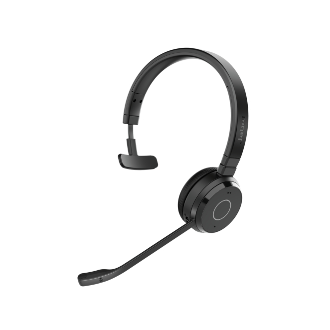 Jabra Evolve 65 TE Auriculares Inalámbrico y alámbrico Diadema Oficina/Centro de llamadas USB tipo A Bluetooth Negro