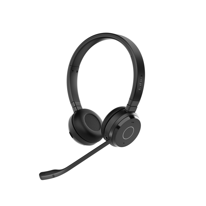 Jabra Evolve 65 TE Auriculares Inalámbrico y alámbrico Diadema Oficina/Centro de llamadas USB tipo A Bluetooth Negro