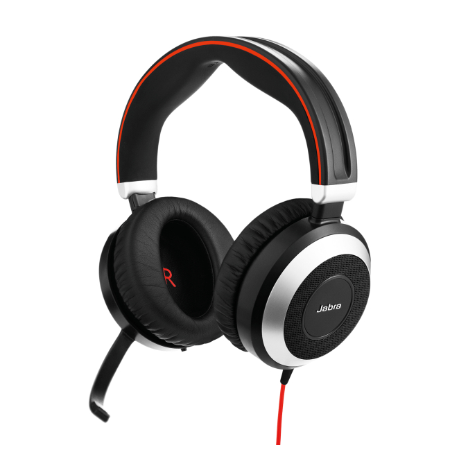 Jabra Evolve 80 Auriculares Alámbrico Diadema Oficina