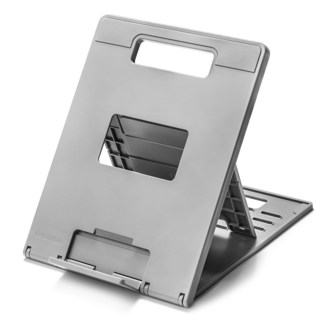Kensington Elevador de portátil con ventilación ergonómico ajustable para portátiles SmartFit Easy Riser Go