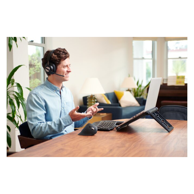 Kensington Pro Fit Ergo MY630 EQ ratón Oficina mano derecha RF Wireless + Bluetooth + USB Type-A 2400 DPI