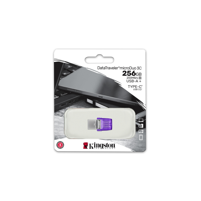 Transfiriendo datos con Kingston Technology DataTraveler 256GB microDuo 3C