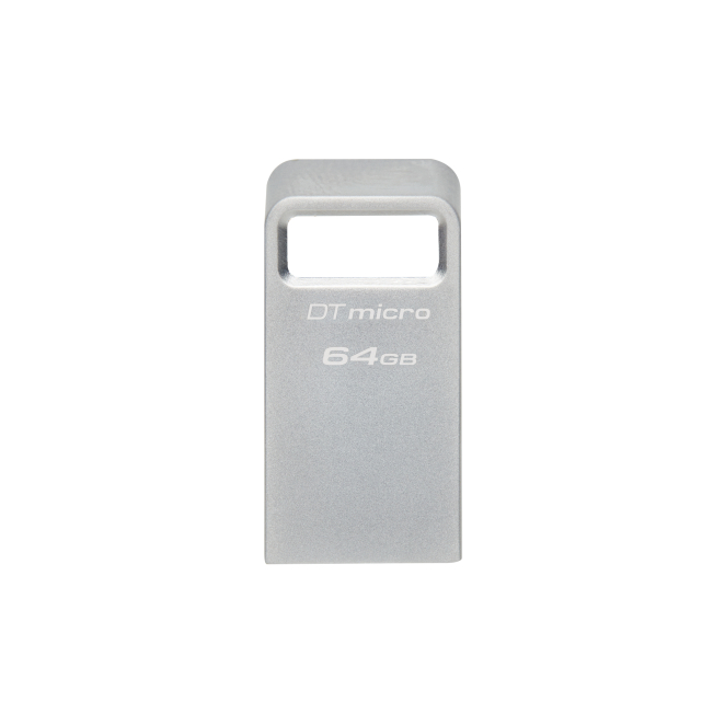 Kingston Technology DataTraveler 64GB Micro 200MB/s Metal USB 3.2 Gen 1