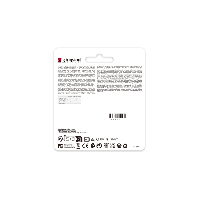 Kingston Technology DataTraveler 64GB mostrando su capacidad y portabilidad