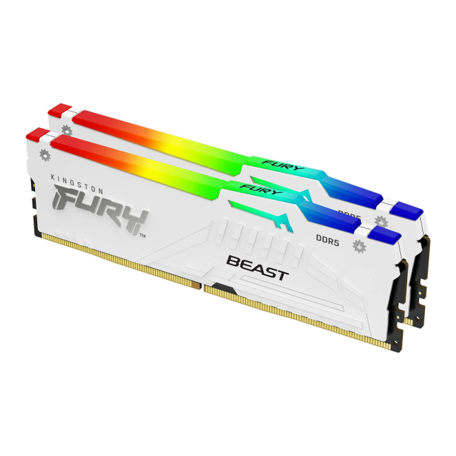 Kingston Technology FURY Beast RGB módulo de memoria 64 GB 2 x 32 GB DDR5 6000 MT/s 288-pin DIMM
