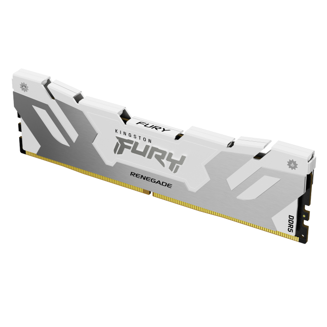 Kingston Technology FURY 32GB 6400MT/s DDR5 CL32 DIMM Renegade White XMP
