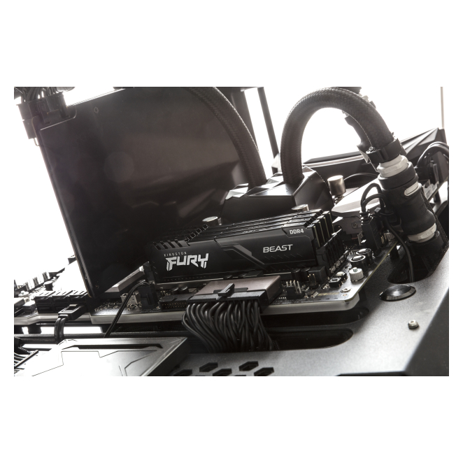 Instalación Kingston Technology FURY Beast 32GB 3200MT/s DDR4 CL16 DIMM (Kit de 2) 1Gx8 Black