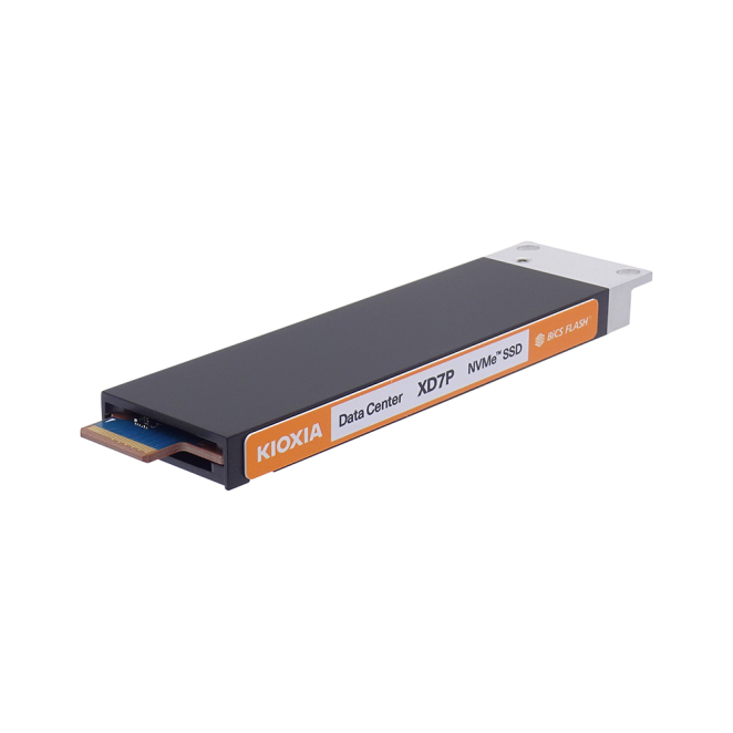Kioxia XD7P 3,84 TB E1.S PCI Express 5.0 NVMe BiCS FLASH TLC