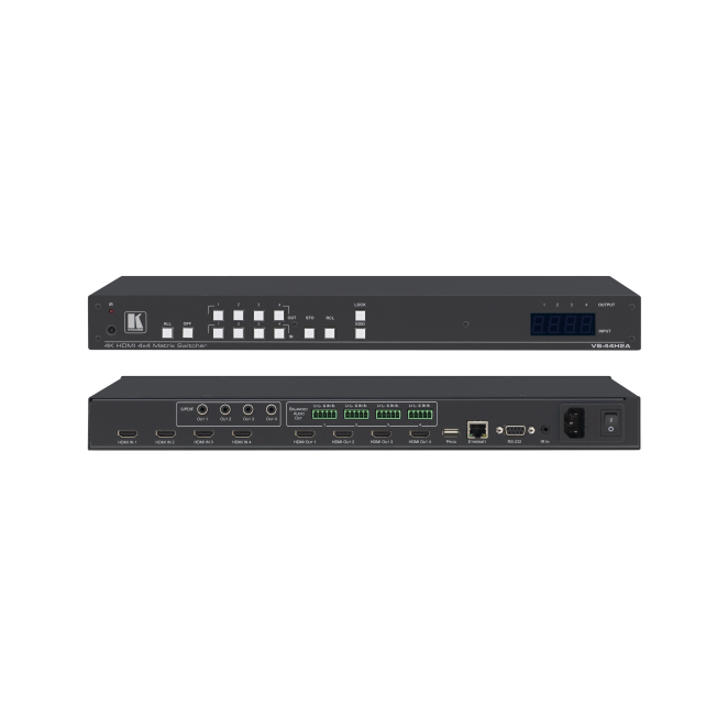 Kramer Electronics VS-44H2A Matriz de conmutación AV
