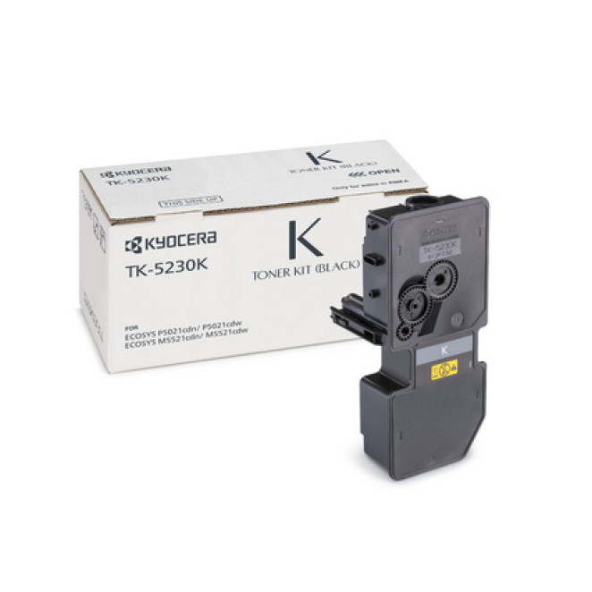 KYOCERA TK-5230K cartucho de tóner 1 pieza(s) Original Negro