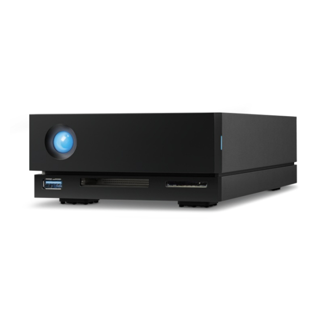 LaCie 1big Dock disco duro externo 10 TB 7200 RPM USB tipo A 3.2 Gen 1 (3.1 Gen 1) Negro