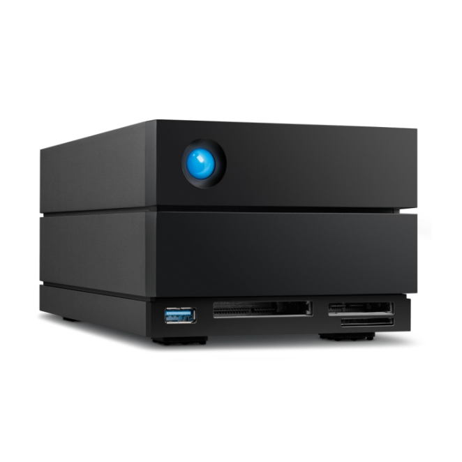 LaCie 2BIG DOCK unidad de disco multiple 16 TB Escritorio Negro