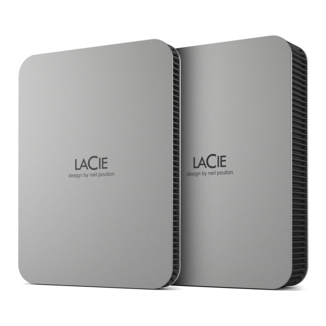 LaCie Mobile Drive (2022) disco duro externo 2 TB 2.5″ USB Tipo C 3.2 Gen 1 (3.1 Gen 1) Plata
