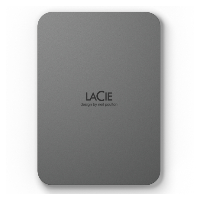 LaCie Mobile Drive Secure disco duro externo 4 TB USB Tipo C 3.2 Gen 1 (3.1 Gen 1) Gris