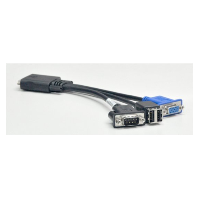 Lenovo 00Y8366 cable para video, teclado y ratón (kvm) Negro