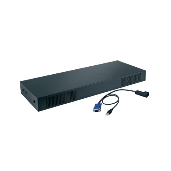 Lenovo 1754A1X interruptor KVM Montaje en rack Negro