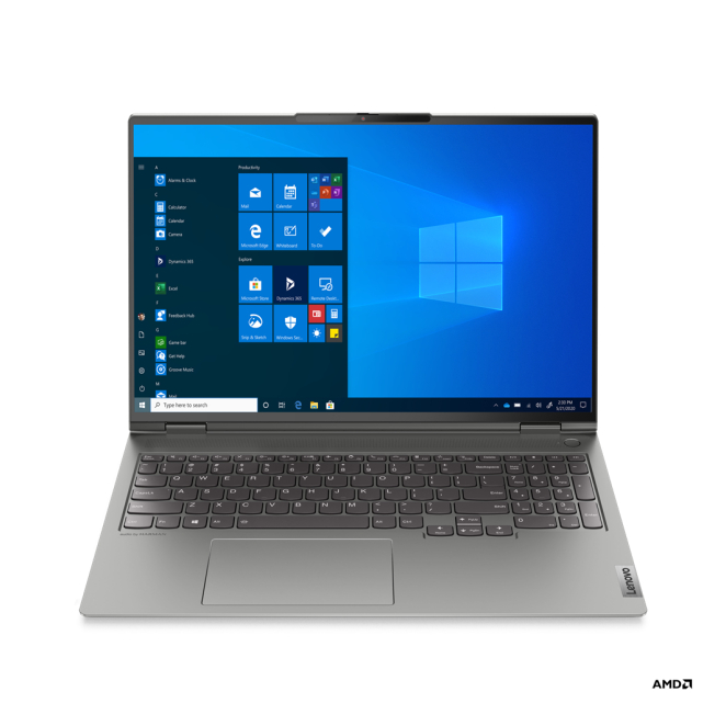 Lenovo ThinkBook 16p G2 ACH AMD Ryzen™ 7 5800H Portátil 40,6 cm (16″) WQXGA 16 GB DDR4-SDRAM 512 GB SSD NVIDIA GeForce RTX 3060 Wi-Fi 6 (802.11ax) Windows 10 Pro Español Gris