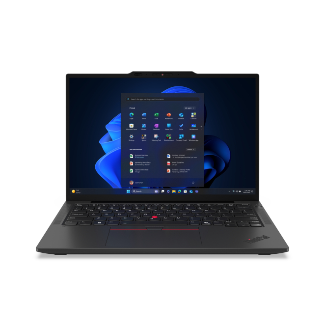 Lenovo ThinkPad X13 Gen 6 vista frontal del portátil