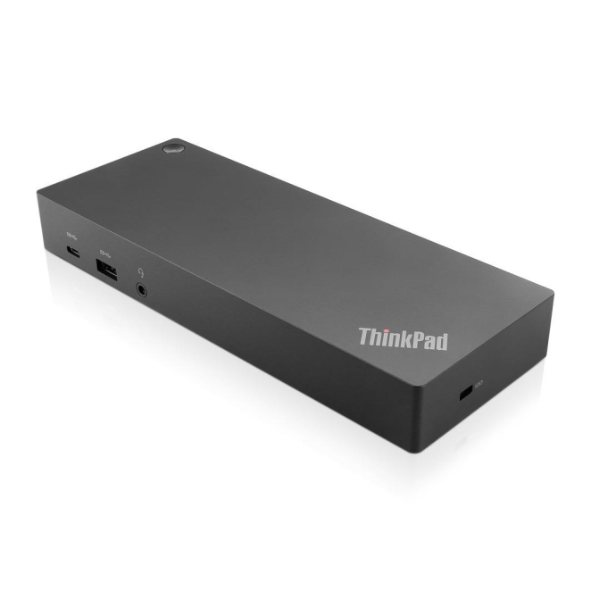 Lenovo 40AF0135IT base para portátil y replicador de puertos Alámbrico USB 3.2 Gen 2 (3.1 Gen 2) Type-C Negro