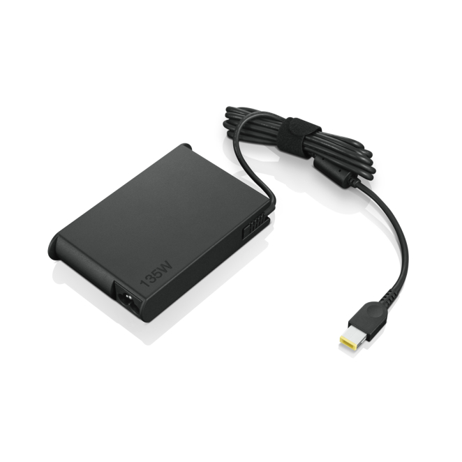 Lenovo 4X20Q88544 adaptador e inversor de corriente Interior 135 W Negro