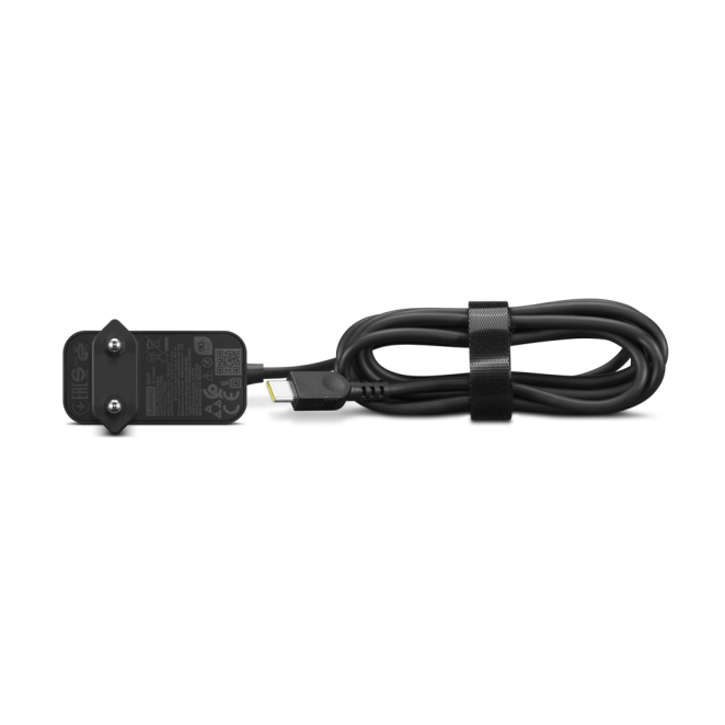 Lenovo 4X21L54610 adaptador e inversor de corriente Interior 65 W Negro
