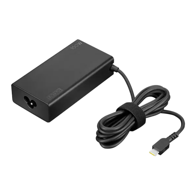 Lenovo 4X21M37469 adaptador e inversor de corriente Interior 100 W Negro