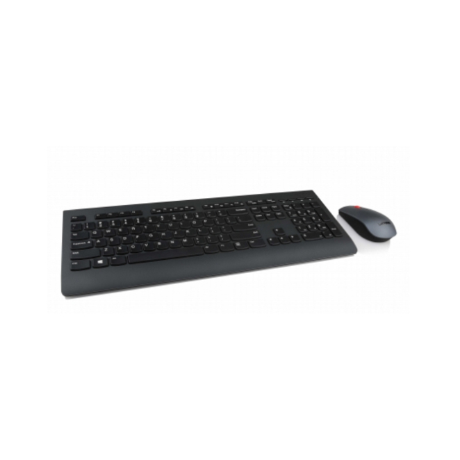 Lenovo 4X30H56804 teclado Ratón incluido Universal RF inalámbrico Danés Negro