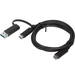 Lenovo 4X90U90618 cable USB USB 3.2 Gen 1 (3.1 Gen 1) 1 m USB A/USB C USB C Negro