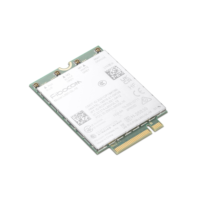 Lenovo 4XC1M72794 adaptador y tarjeta de red WWAN 1000 Mbit/s