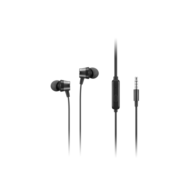 Lenovo 4XD1J77352 auricular y casco Auriculares Alámbrico Dentro de oído Oficina/Centro de llamadas Negro