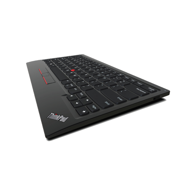 teclado Lenovo 4Y40X49514 Universal RF Wireless + Bluetooth Portugués Negro