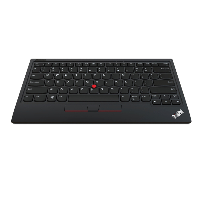 teclado Lenovo RF Wireless + Bluetooth Portugués Negro