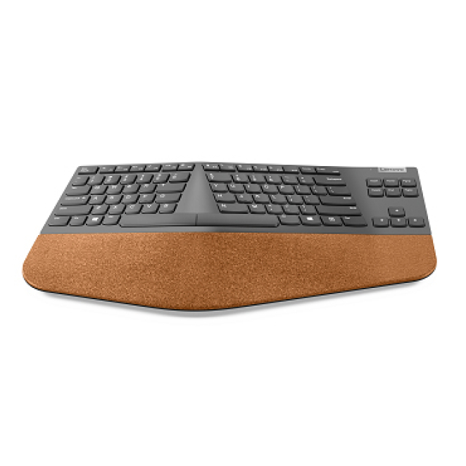 Lenovo Go Wireless Split teclado Oficina RF inalámbrico Español Gris
