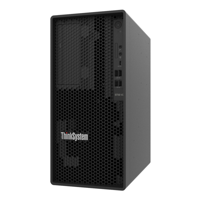 Lenovo ThinkSystem ST50 V2 servidor 1,92 TB Torre Intel Xeon E E-2324G 3,1 GHz 16 GB DDR4-SDRAM 500 W