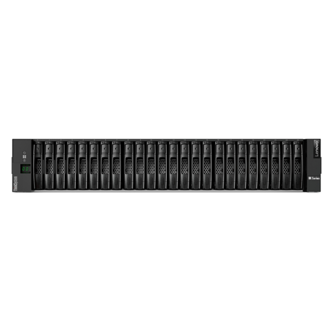 Lenovo ThinkSystem DE4000H unidad de disco multiple 0 TB Bastidor (2U) Negro