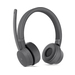 Lenovo Go Wireless ANC Auriculares Inalámbrico y alámbrico Diadema Oficina/Centro de llamadas USB Tipo C Bluetooth Gris